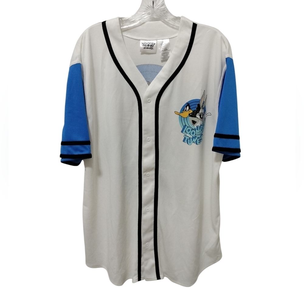 Warner Bros Looney Tunes Trio Baseball Athletic Jersey Unisex Shirt XL